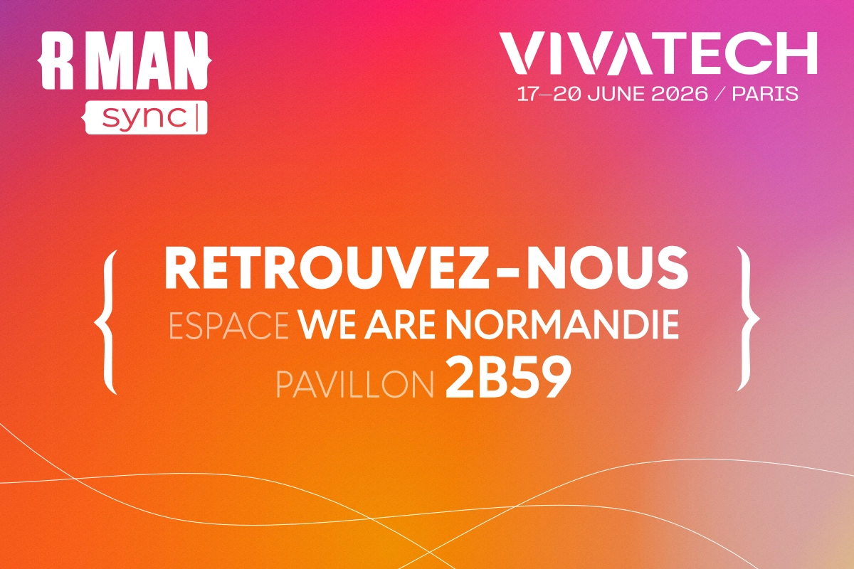 Retrouvez RMAN Sync à VivaTech 2026 – Espace We Are Normandie, Pavillon 2B59 Retrouvez RMAN Sync à VivaTech 2026 – Espace We Are Normandie, Pavillon 2B59